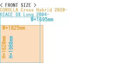 #COROLLA Cross Hybrid 2020- + HIACE DX Long 2004-